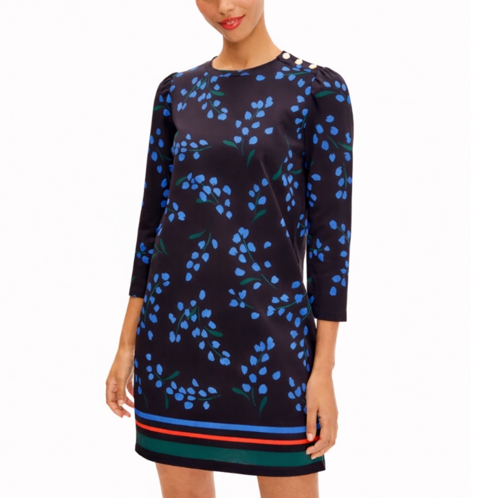 Kate Spade Floral Sea Breeze Tee Dress - Size Small